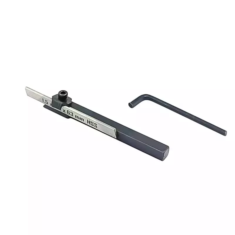 A.D INTERNATIONAL Mini Cut off Parting Tool Holder with 8x8 mm Square Shank for Unimat, Seig, Emco, Proxxon's, Grizzly Small Lathes, WB-3HZ9-M068 (Pack of 3 Kit)