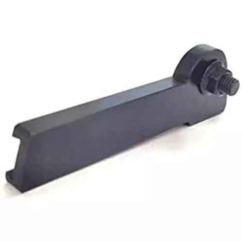 A.D INTERNATIONAL Straight Shank Lathe Cut Off Parting Tool Holder with HSS Blade Size 1/8 x 3/4 x 6 inch, V2-GKBY-4S3S