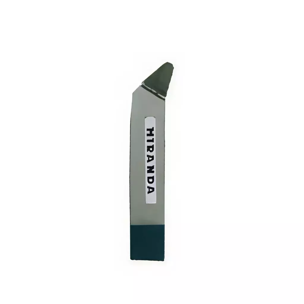 MIRANDA TOOLS Cranked Round Nose Turning Tool ISO 115 Standard K20 Grade Left Hand, Shank Size 2020 mm & Length 125 mm