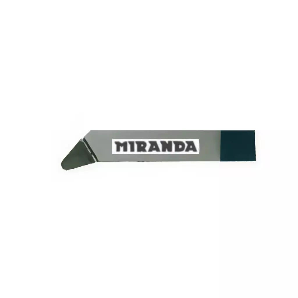 MIRANDA TOOLS Cranked Round Nose Turning Tool ISO 115 Standard K20 Grade Right Hand, Shank Size 1010 mm & Length 90 mm