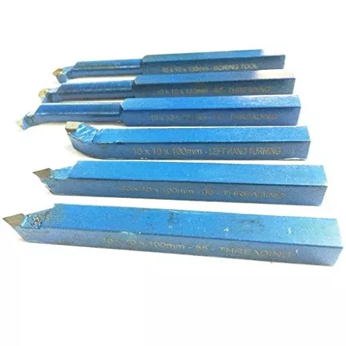 Assorts Quality Carbide Brazed Tool Set 10x10 mm Square Shank (Pack of 6)
