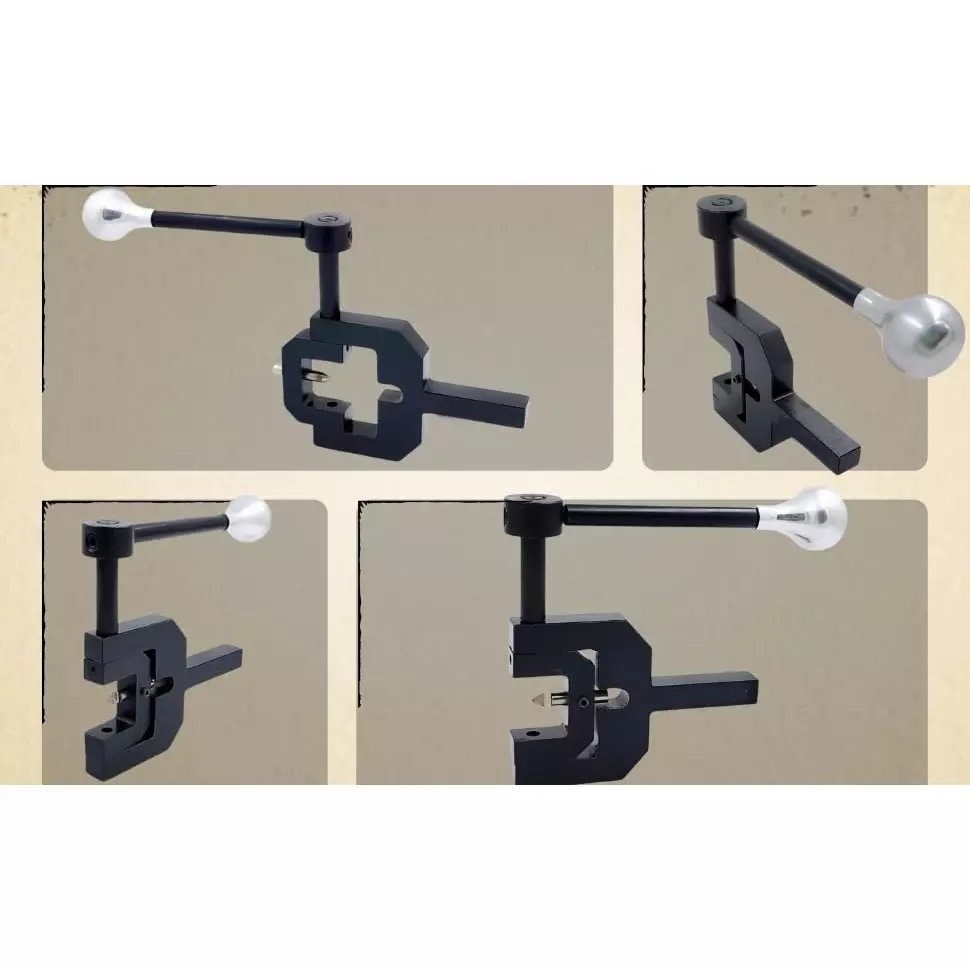 A.D INTERNATIONAL Radius Ball Turning Tool Attachment with 3/8 inch (9.5 mm) Shank Sturdy and Improved Design for Better Finish & Cut, CD-NVJR-GV6R