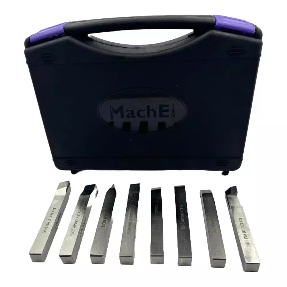 MachEl HSS Lathe Form Tool Set 12x12x100mm Square Shank