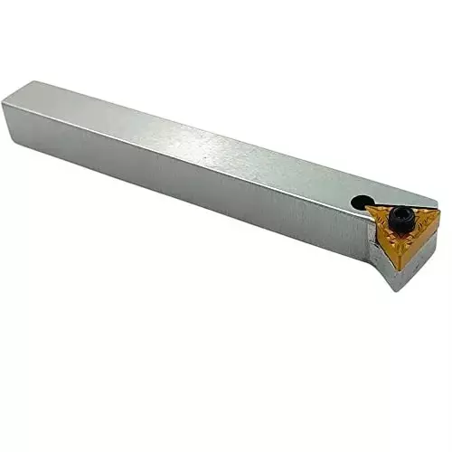 Buyohlic International Indexable Tool Bit with 1/2 inch (12.7 mm) Square Shank for Fly Cutter, Milling, Metalworking, Facing, AI-68ML-OYFE