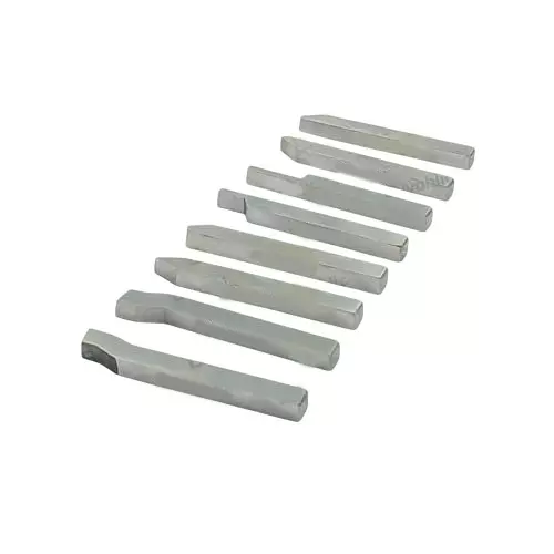 Buyohlic International HSS M2 Lathe Form Tool Set 10x10x100 mm Shank Size Hard and Ground - Turning, Threading Machine Tools, 3V-M2GV-DP2X (Set of 8)