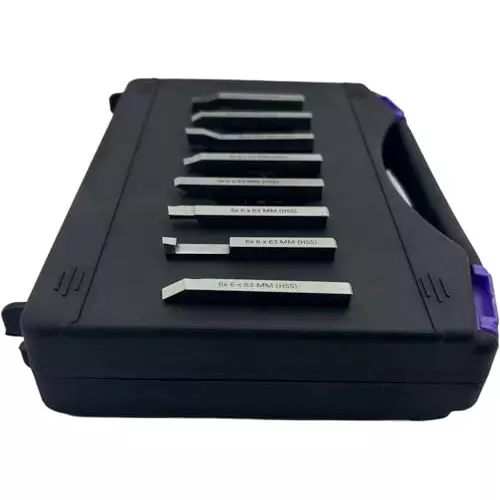 MachEl HSS Lathe Form Tool Set 6x6x63 mm Square Shank