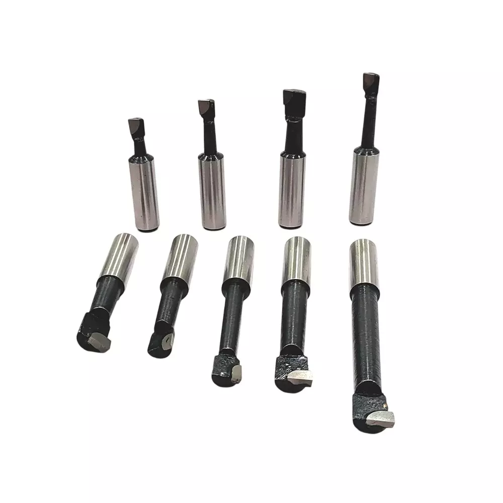 A.D INTERNATIONAL Boring Head Carbide Tool Set 2 inch (50 mm) Diameter 1/2 inch (12.7 mm) for Milling and Lathe Machine