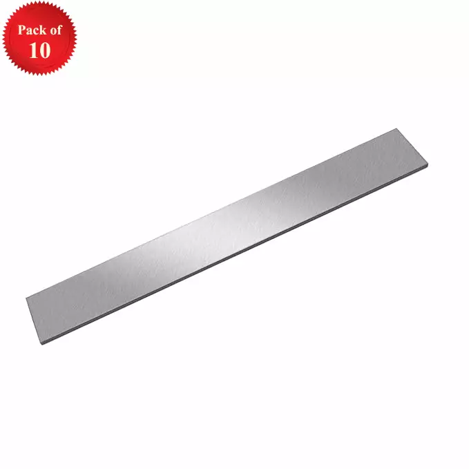 MIRANDA TOOLS HSS Flat Toolbit Blank Rectangular Shape T42 Grade, Nominal Size 10 X 16 X 75 mm (Pack of 10)