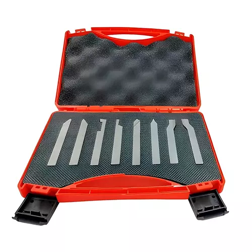 Buyohlic International HSS M2 Lathe Form Tool Set 16x16x125 mm Shank Size Hard and Ground - Turning, Threading Machine Tools, 1U-RXWV-MYJ0 (Set of 8)