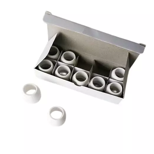 SHIV ALASKA Ceramic Cap for Plasma Cutter Torch CUT-40 (Pack of 10 Pcs)