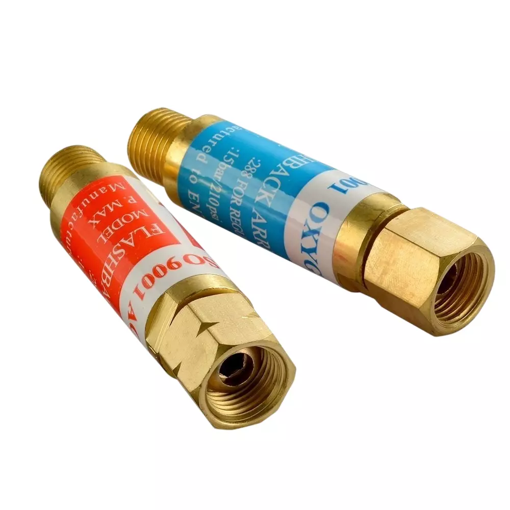 Asha Oxygen or Acetylene Flashback Arrestor (Set of 5)