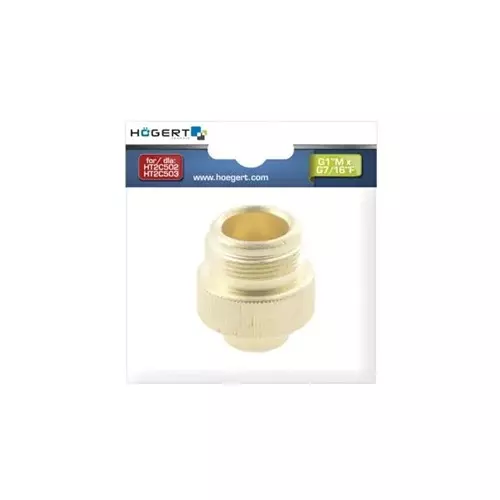 hogert-technik-burner-adapter-g-1-inch-254-mm-m-x-g-716-inch-1111-mm-f-brass-body-and-corrosion-resistant-ht2c504