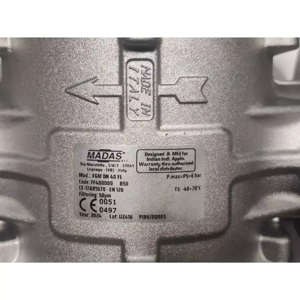 madas-gas-filter-flanged-aluminium-silver-6-bar-pressure-bar-for-industrial-use-fgm-dn-40