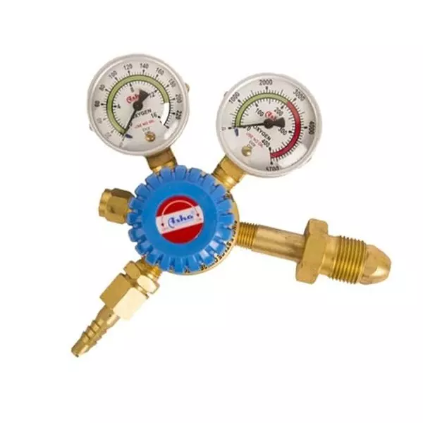 Asha Single Stage Double Meter Regulator Eco Series Oxygen