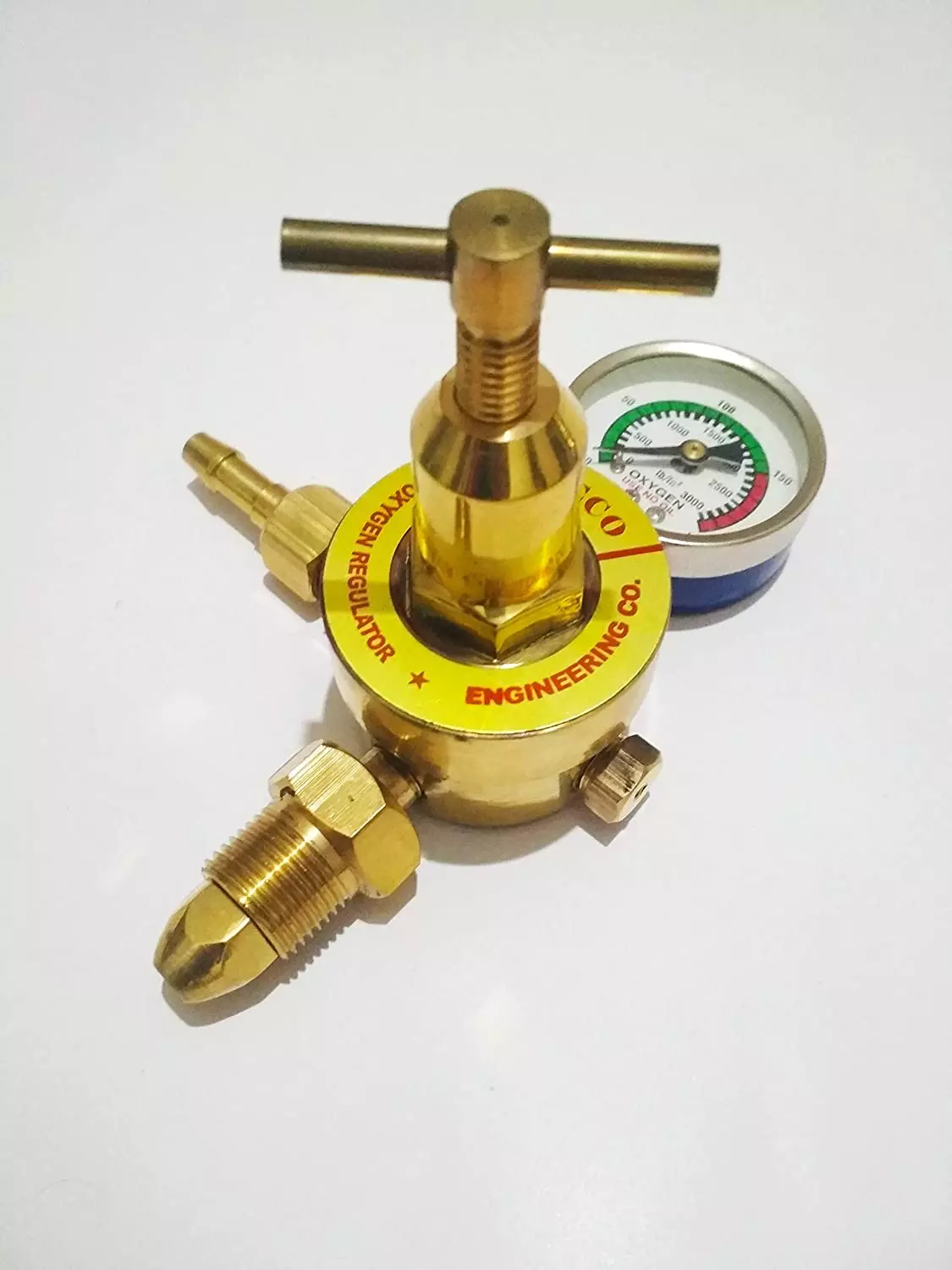 Flameco FLOXYREGSG Oxygen Regulator (Single Gauge)