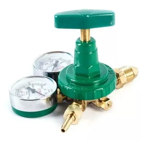shiv-alaska-double-brass-oxygen-gas-pressure-regulator