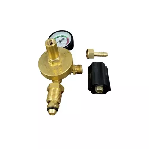 Welden Oxygen Regulator Brass Single Stage