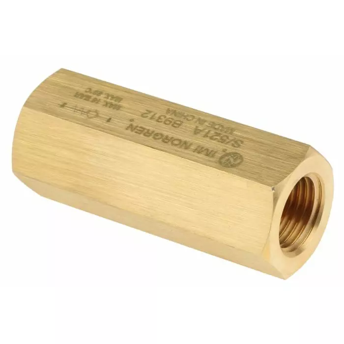 Norgren Non Return Valve G 1/4 Female Inlet Outlet 0.3 to 16bar, S/521