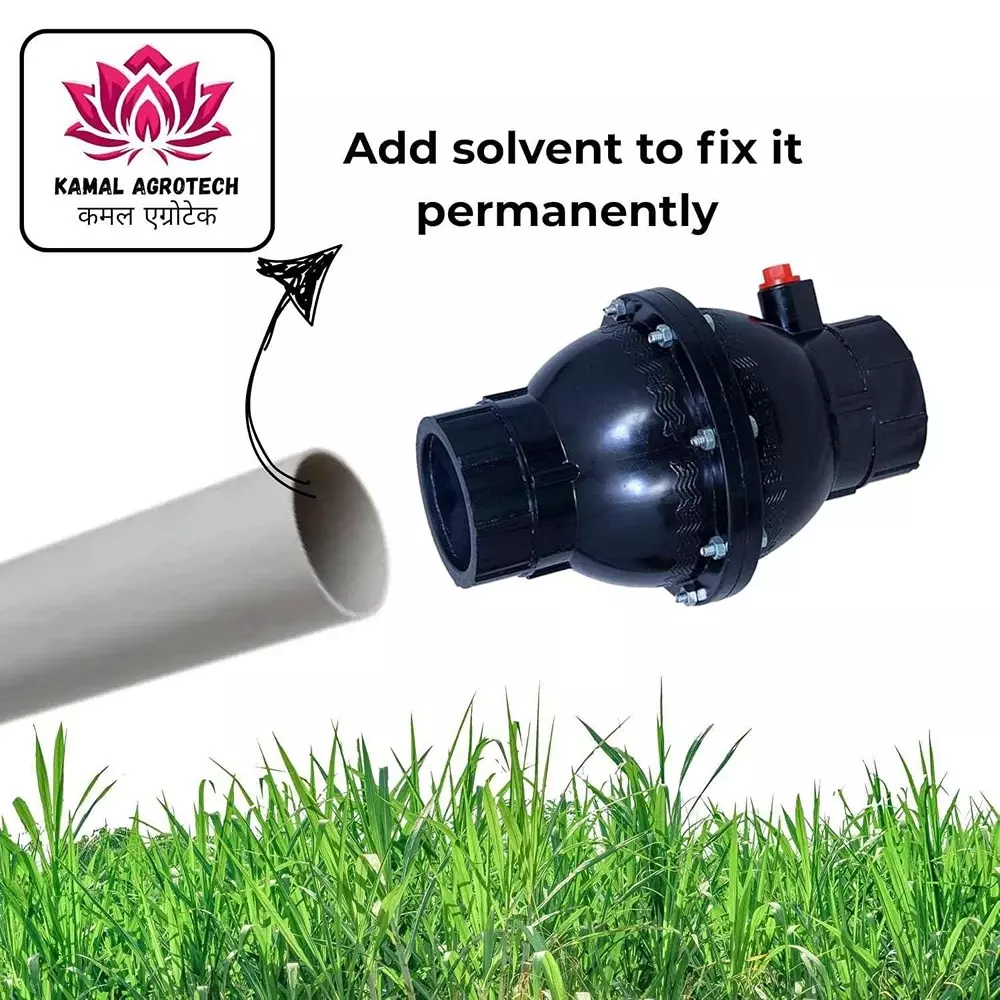 kamal-agrotech-3-inch-762-mm-pvc-black-non-return-valve-without-flange