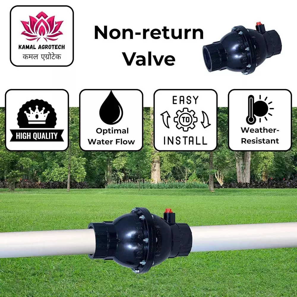 kamal-agrotech-3-inch-762-mm-pvc-black-non-return-valve-without-flange