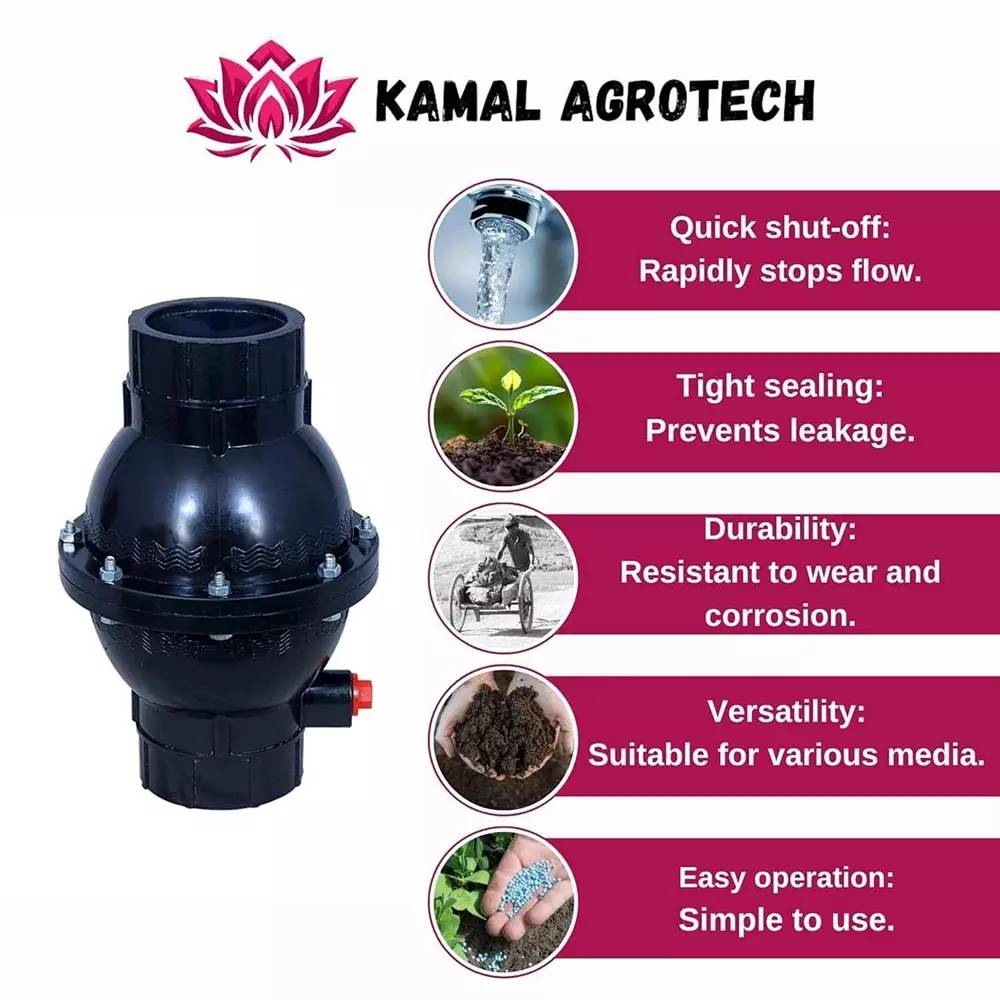 kamal-agrotech-3-inch-762-mm-pvc-black-non-return-valve-without-flange
