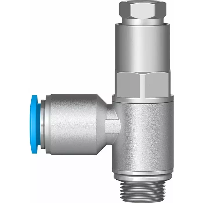 Festo HGL Non Return Valve, 10 mm Tube Inlet, 0.5 - 10 bar, HGL-1/4-QS-10