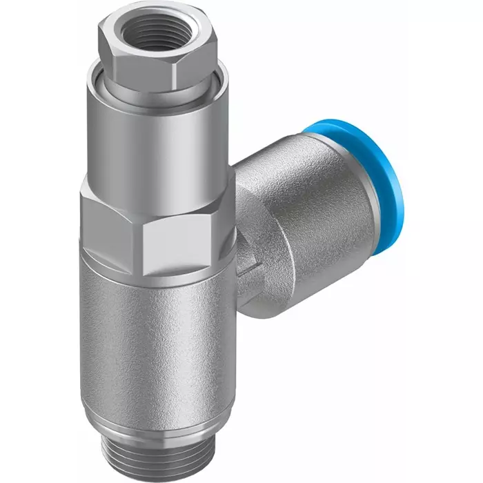 Festo HGL Non Return Valve, 10 mm Tube Inlet, 0.5 - 10 bar, HGL-1/4-QS-10
