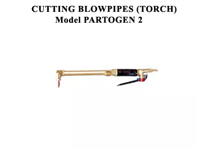 Hmp PARTOGEN2 2 Seat Nozzle 450 mm Cutting Low Pressure Injector Mixer Gas Cutting Blowpipe Torch
