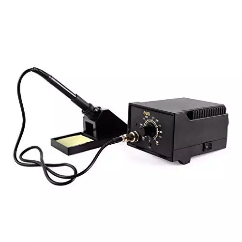 SCHOFIC SMD Rework Soldering Station 45 W (Station), 50 W (Soldering Iron) 220 V AC Black