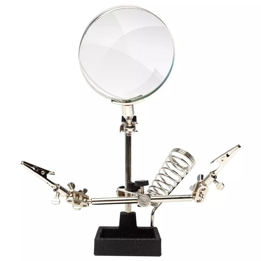 MULTICOMP PRO Helping Hand & Magnifier Soldering Irons For Use With Hands Accessory Type, MP012468