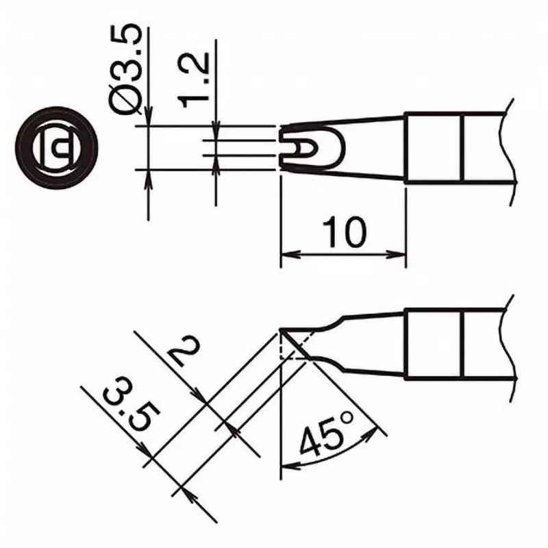 hakko-soldering-tip-replacement-t39-series-grooved-type-for-handpiece-fx-9701-fx-9702-t39-bcr1235