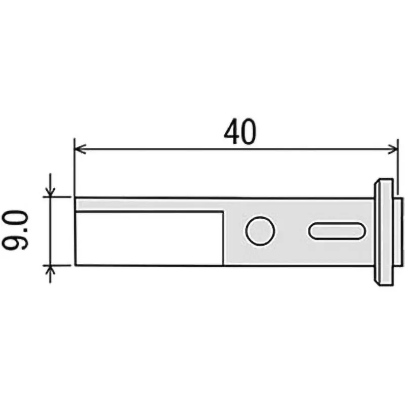 Goot Replacement Tip for GP501 Hot knife 9 mm Size, GP-501CU