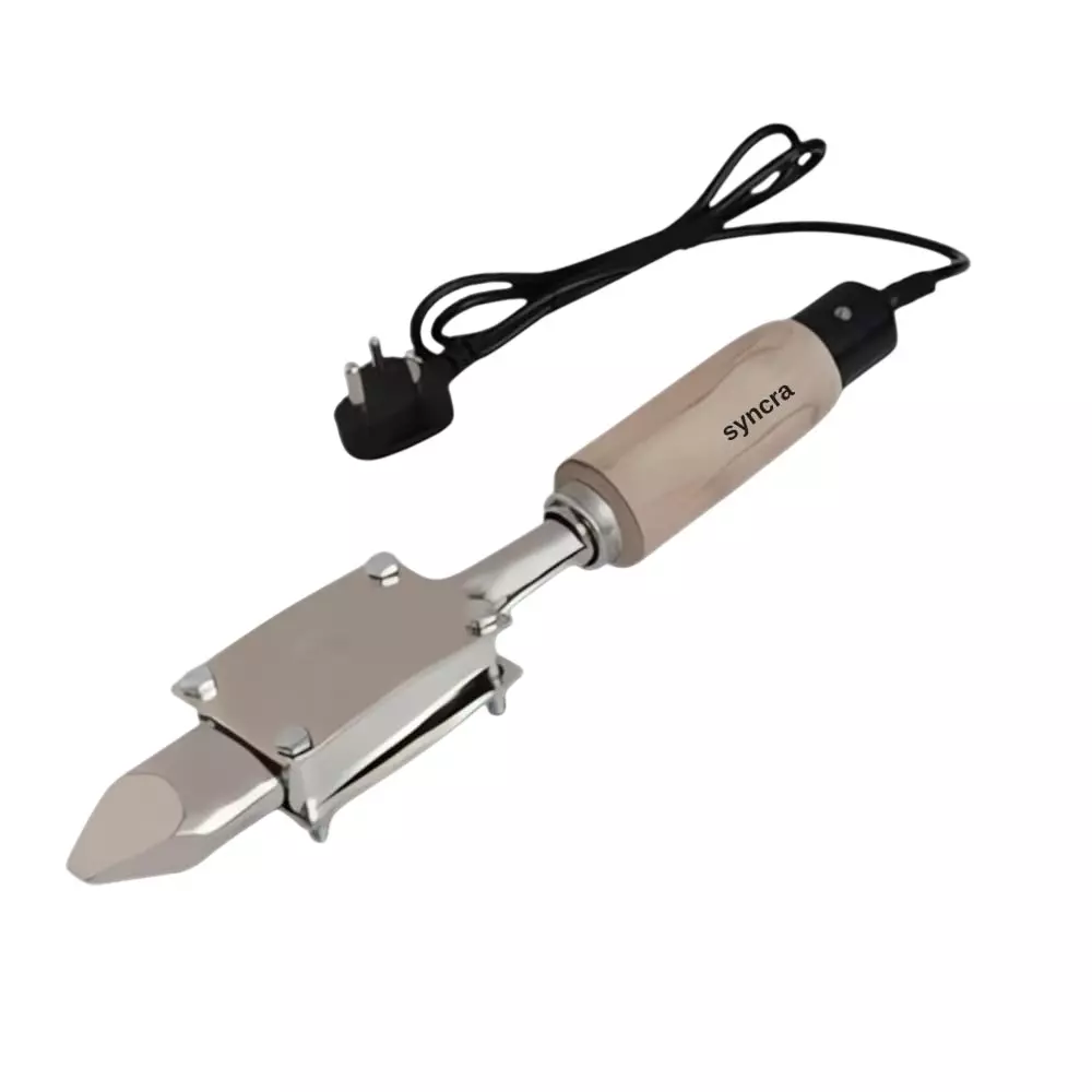 SYNCRA Soldering Iron 240 W Heavy Duty Nichrome Heating Element Catalin Handle Material Oval Head Style, SS0005C