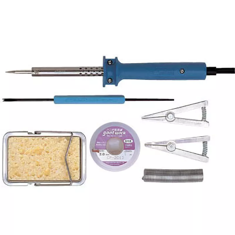 Goot Soldering Iron Set For Electronic Work 30 W 210 mm Length, X-2000E (1 Set)