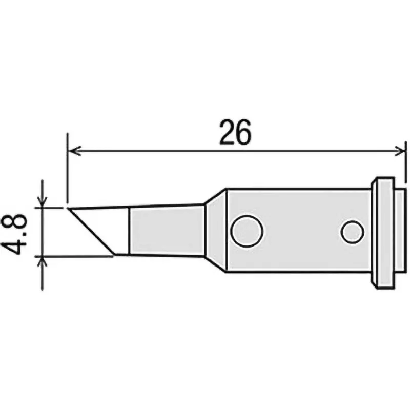 Goot Replacement Tip for GP510 4.8C Type 4.8 mm Size, GP-510RT-4.8C