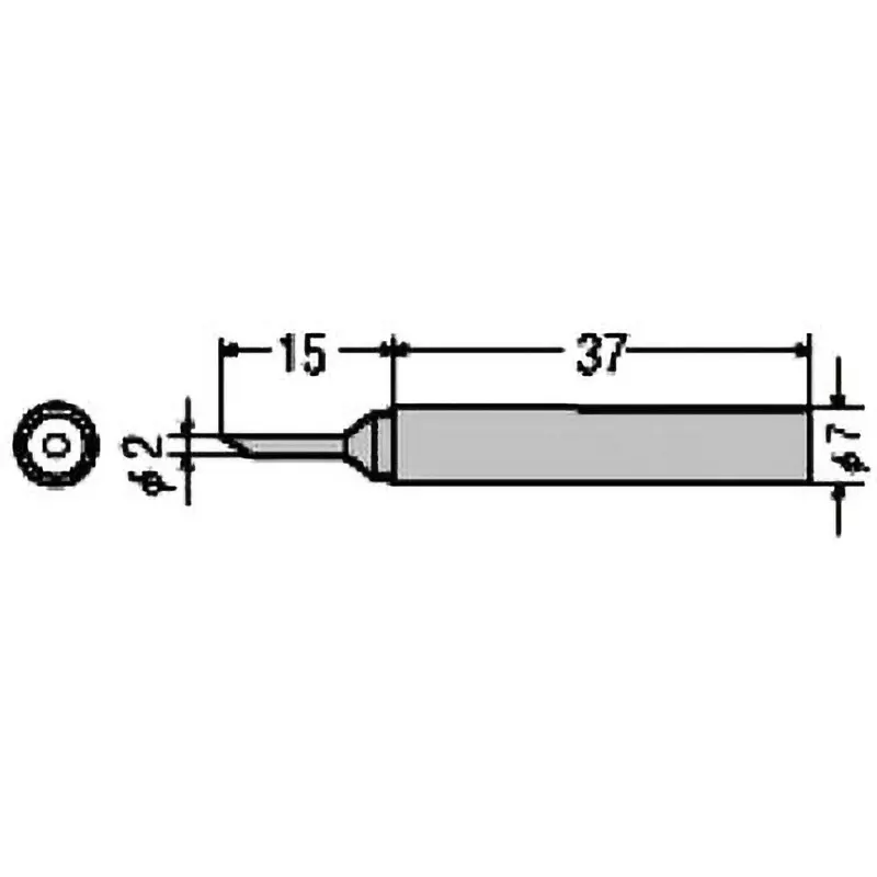 Goot PX-2RT Series Tip 2C type for PX-201, PX-335, PX-342, PX-338, PX-2RT-2C