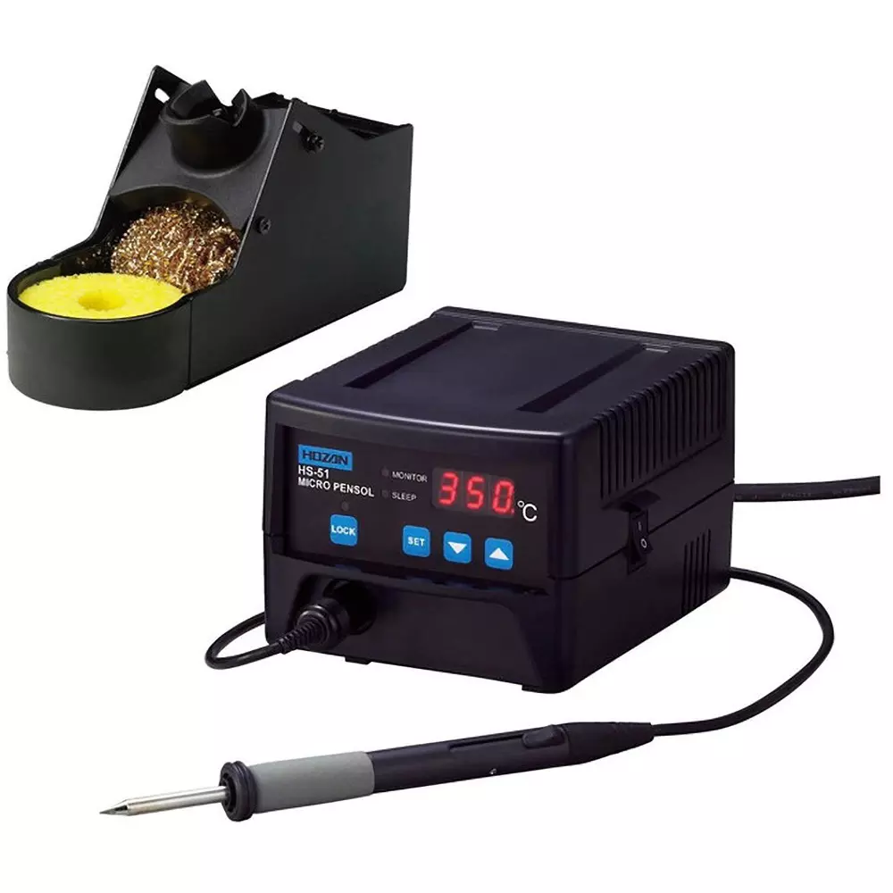 HOZAN Temperature Controlled Type Soldering Iron 220 V AC, HS-51-220
