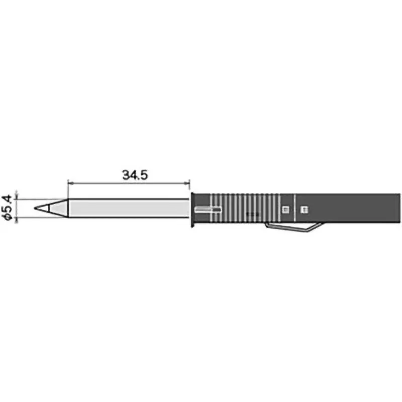 Goot Replacement Iron Tip 5.5K Type 5.5 mm Size, RX-80HRT-5.5K