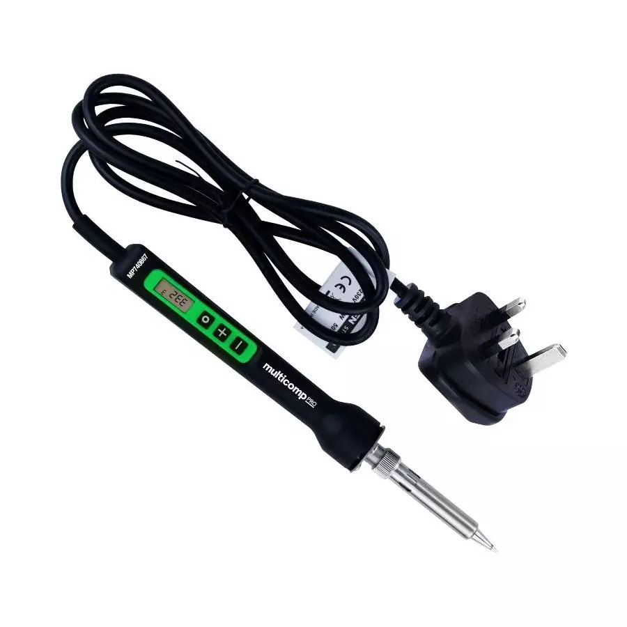 MULTICOMP PRO Soldering Iron UK Type G Plug 65 W Output Power 240 V AC Supply Voltage, MP740867 UK