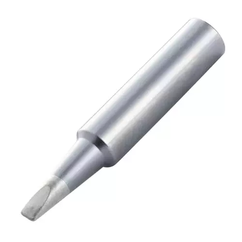 SCHOFIC Soldering Iron Tip Chisel Copper 6.5 mm (0.26 inch) Outer & 4 mm (0.16 inch) Inner Diameter, 900M-T-2.4D
