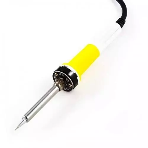 GLOBALSS Digital Soldering Iron Black Bake Light and Steel 25 W