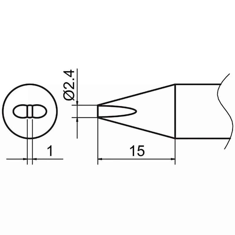 hakko-soldering-tip-24d-type-for-body-station-fx-805-soldering-iron-fx-8004fx-8005-nozzle-assembly-nozzle-assembly-b-b5317-t37-d24