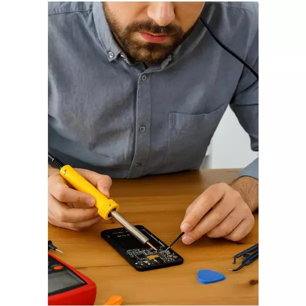 NVEE1 Soldering Iron 25 W Pointed Tip Bakelite Handle 220-240 V, 25 ST -(TC)