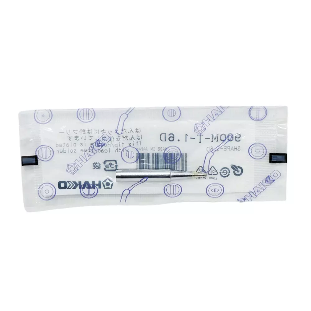 HAKKO Tip 900M 1.6D Type for 928, 937, 701, 936, 933/934, 900M-T-1.6D