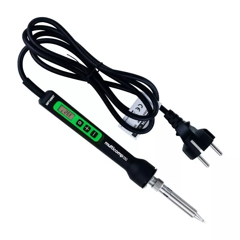 MULTICOMP PRO Soldering Iron EU Plug Type 65 W Output Power 240 V AC Supply Voltage, MP740867 EU