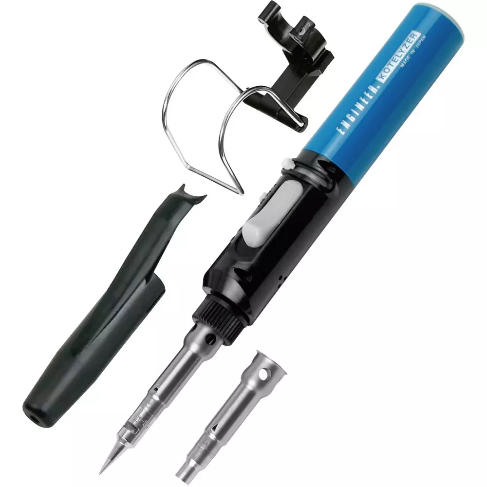 Engineer Soldering Iron Body (trowel tip: SK-61), hot blow (SK-66), protective cap, multi-holder Set Contents Ga, SKA-60