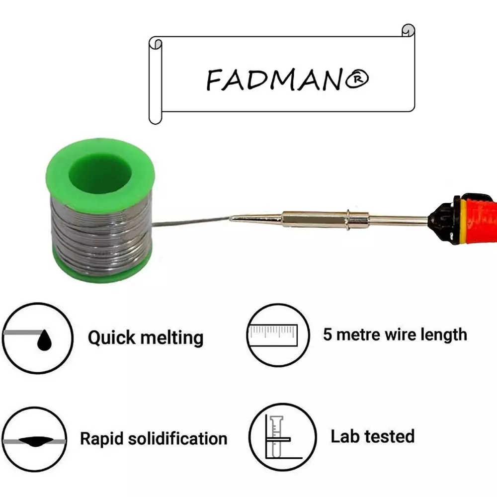 Fadman Corded Soldering Iron Copper, Iron & Nickle 25 W