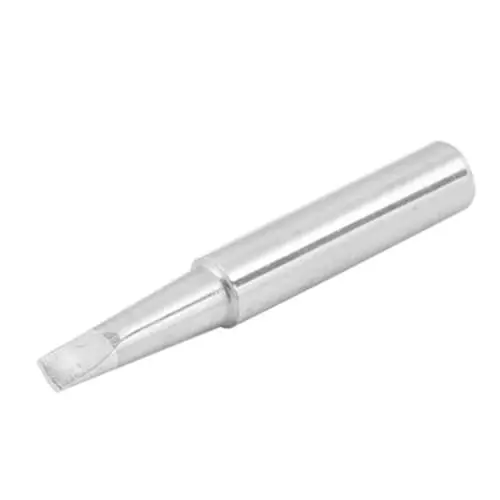 SCHOFIC Soldering Iron Tip Chisel Copper 6.5 mm (0.26 inch) Outer & 4 mm (0.16 inch) Inner Diameter, 900M-T-3.2D