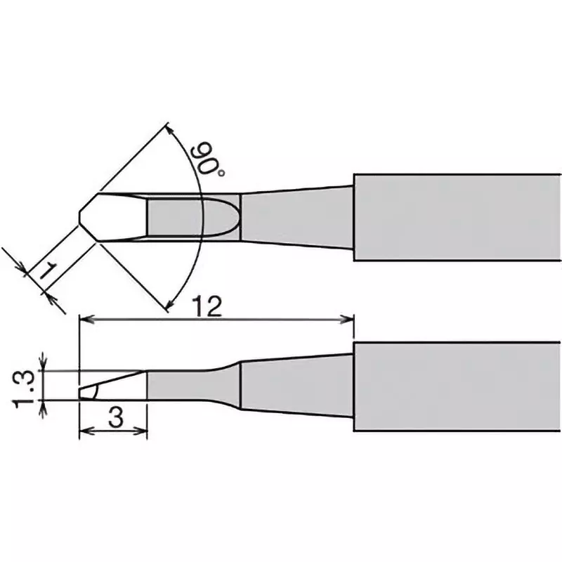 Goot Tip for XST-80 1mm width (C type), XST-80HRT-1C