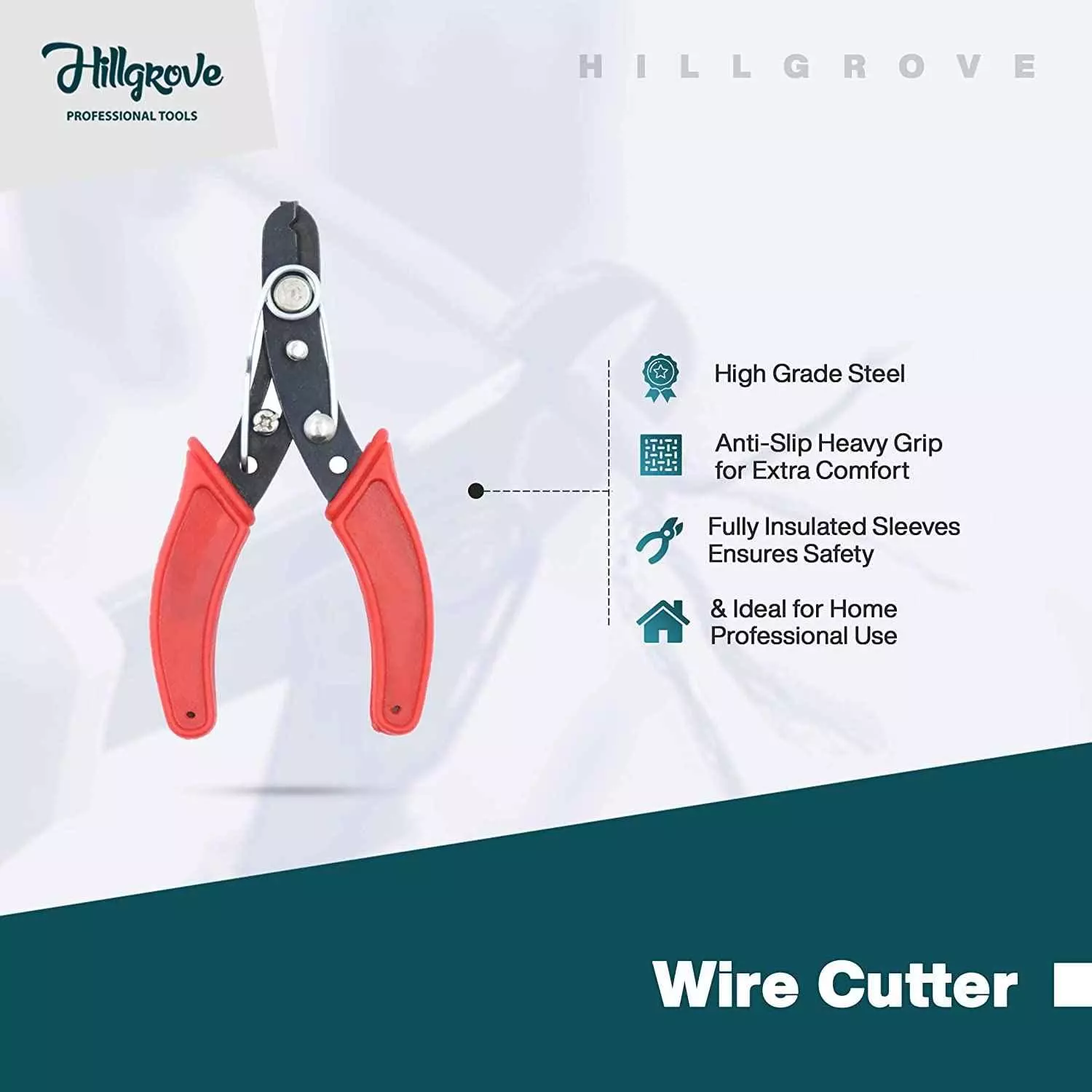 Hillgrove 25 W Flat Tip Mobile Soldering Iron Equipment Tool Kit & Digital Multimeter Combo, HGCM423M1